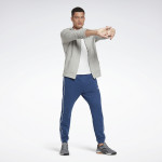 Workout Ready Piping Zip-Up Sweatshirt - GRÁ